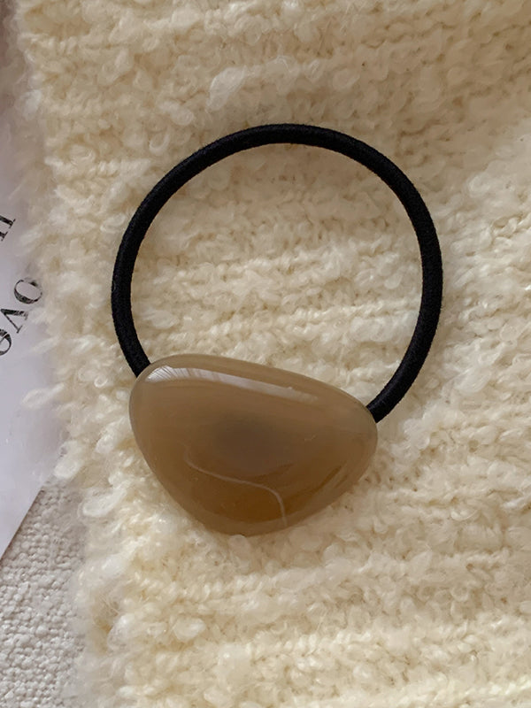 Étirement géométrique; Accessoires pour cheveux élastiques, pompon, attache pour cheveux, support pour queue de cheval