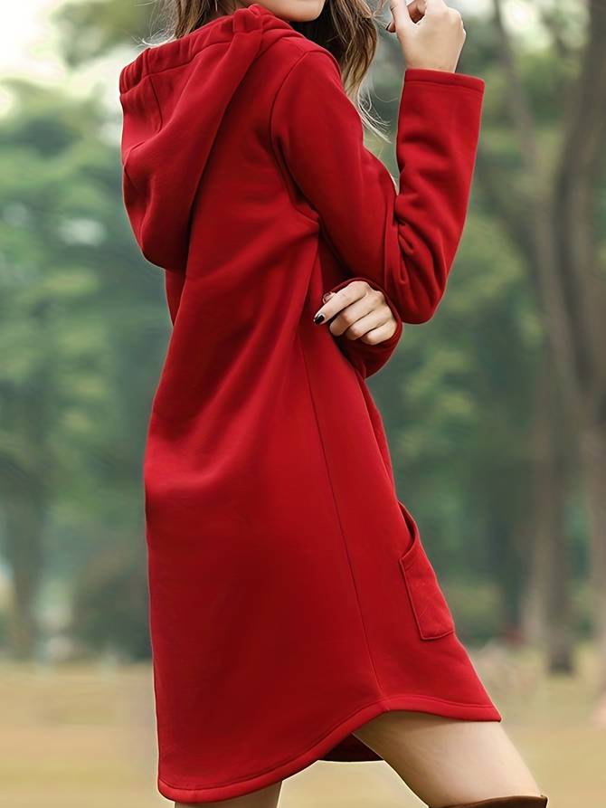 Robe à Capuche Longue pour Femmes | Décontractée