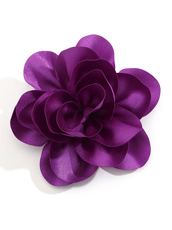 Broche à fleurs en 3D