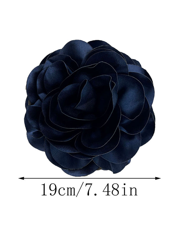 Broche à fleurs en 3D