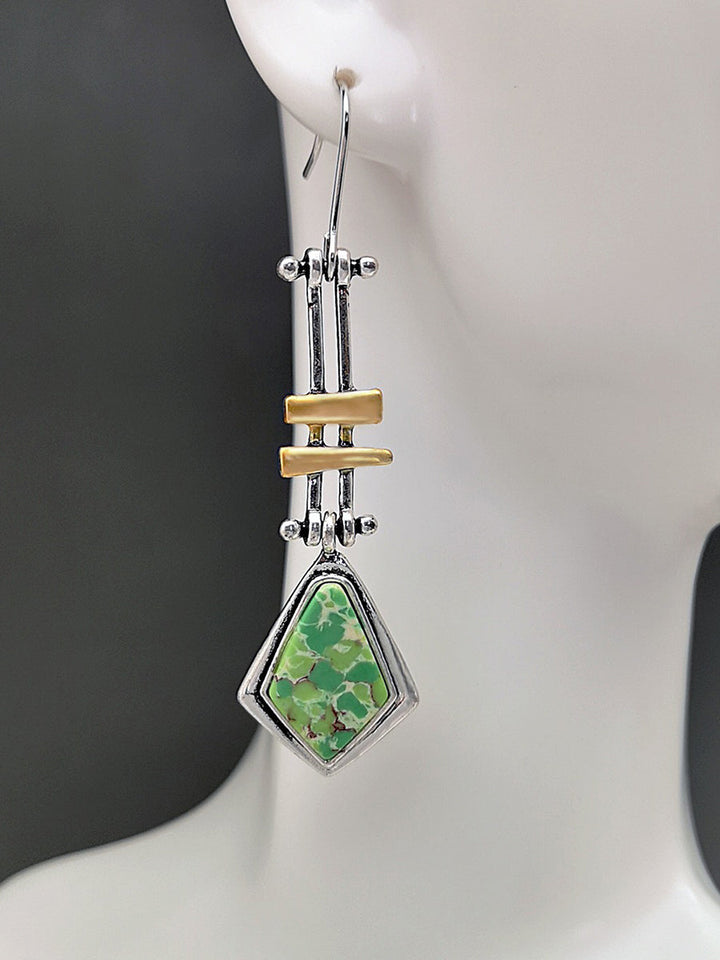 Boucles d'oreilles géométriques