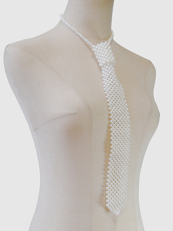 Collier géométrique ajouré