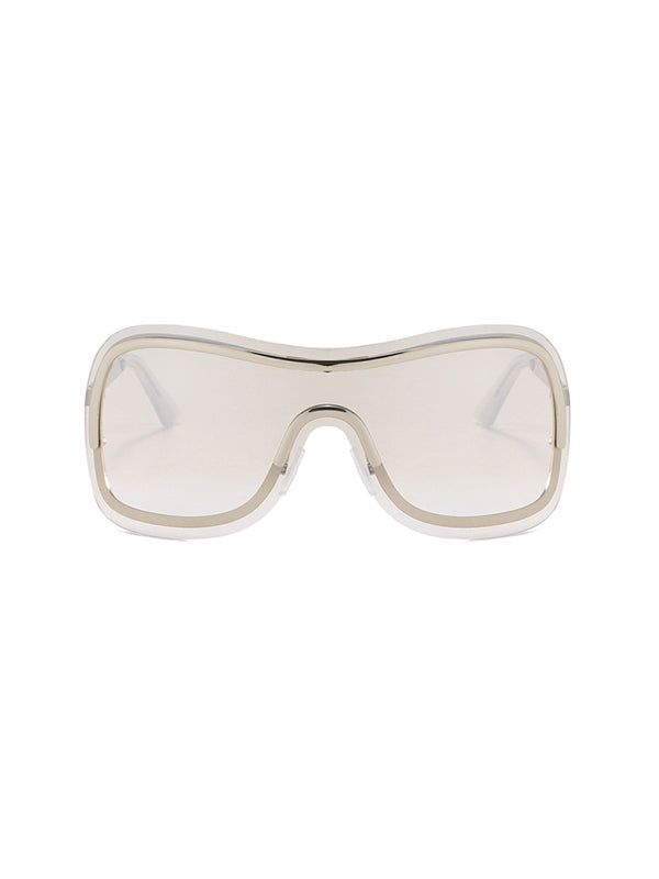 Lunettes de soleil géométriques anti-UV