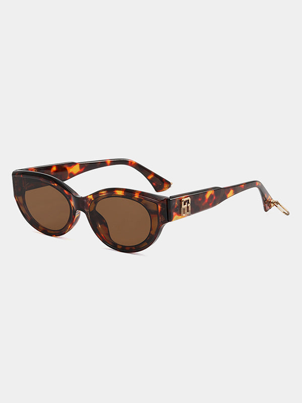 Lunettes de soleil géométriques anti-UV