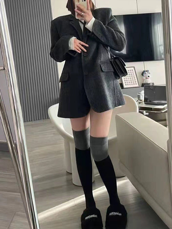 Chaussettes chaudes en velours