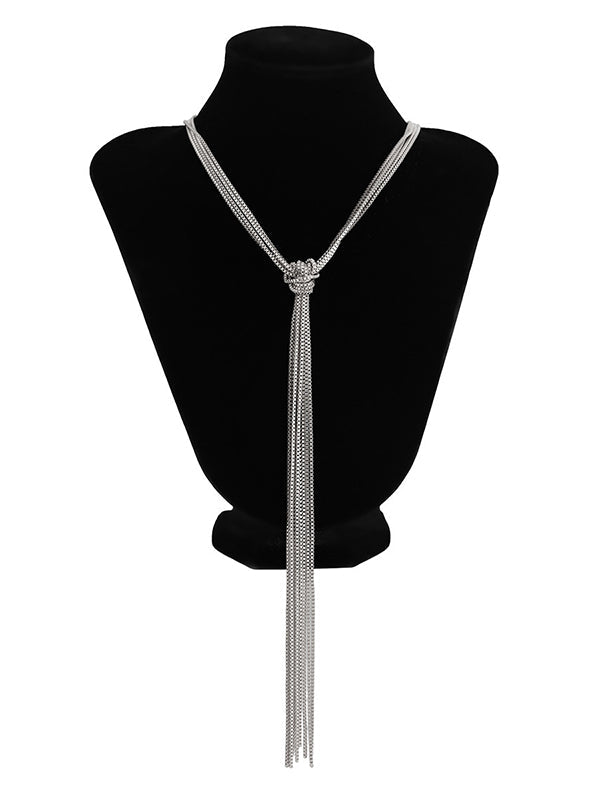 Collier à pompons