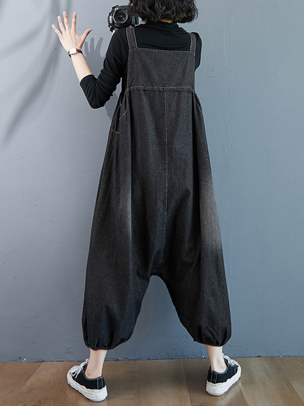 Robe simple boutonnée en jean