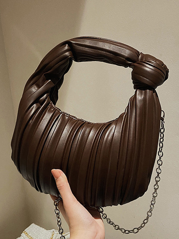 Sacs à fermeture éclair plissés à empiècements Accessoires Sacs à main Sacs à bandoulière