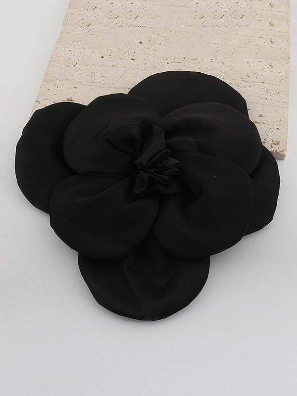 Broche à fleurs en 3D