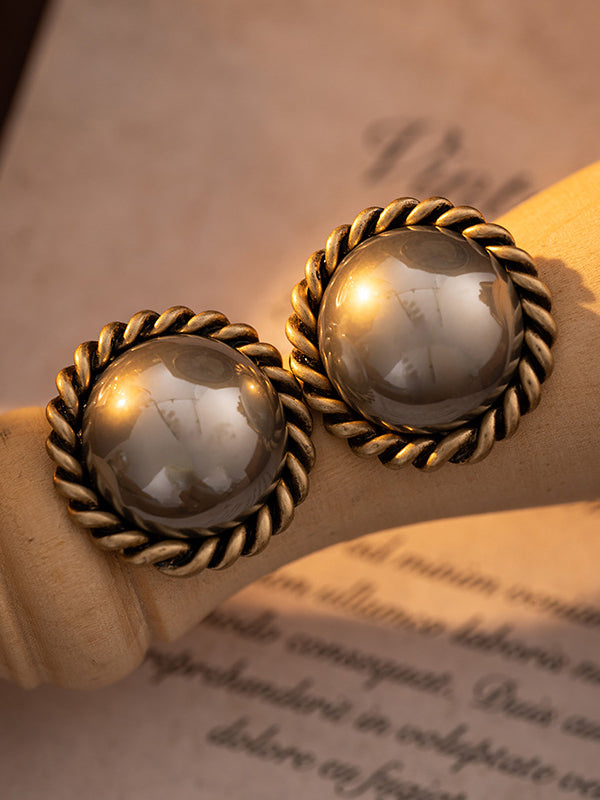 Boucles d'oreilles géométriques