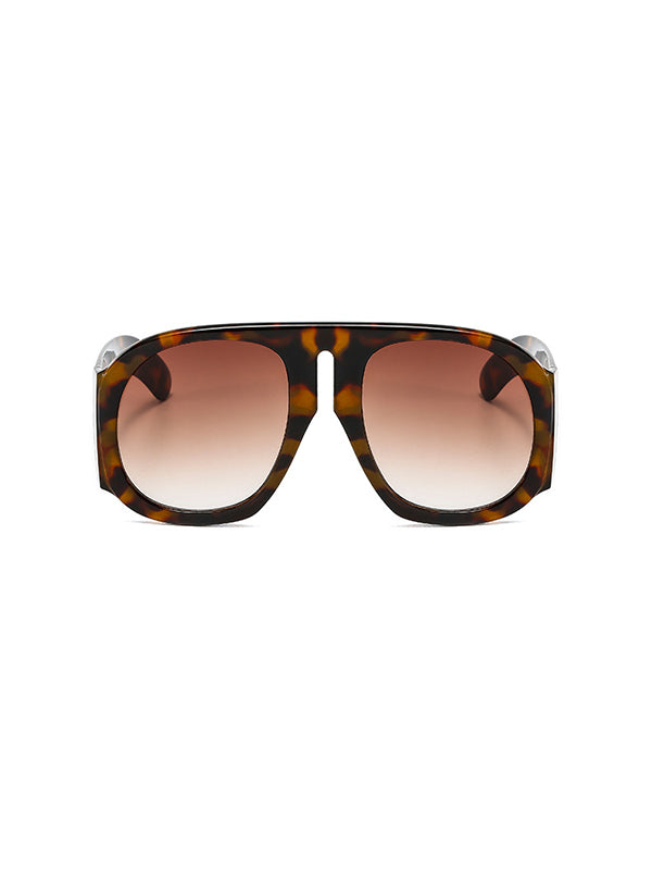 Lunettes de soleil géométriques anti-UV