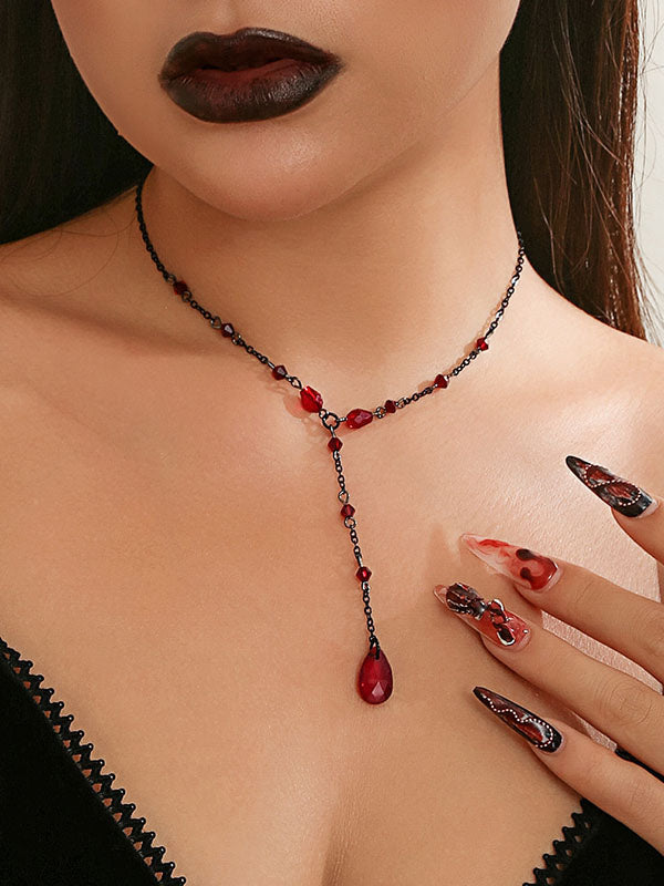 Collier à pompons