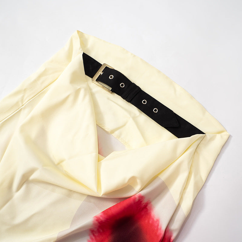 Kaeli | Robe Maxi Bandeau avec Dos Cascading
