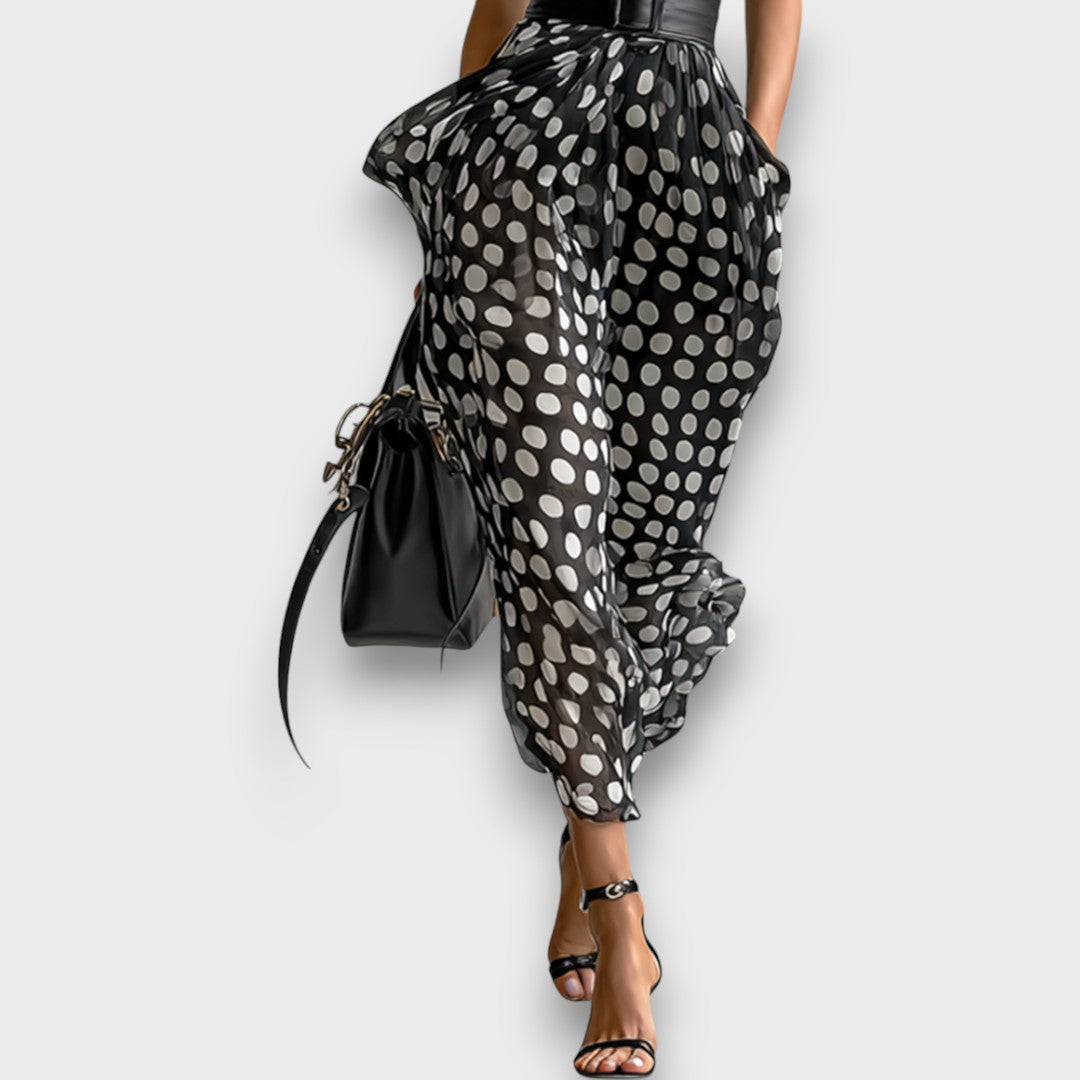 Selena – Robe maxi en chiffon