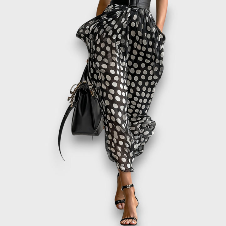 Selena – Robe maxi en chiffon