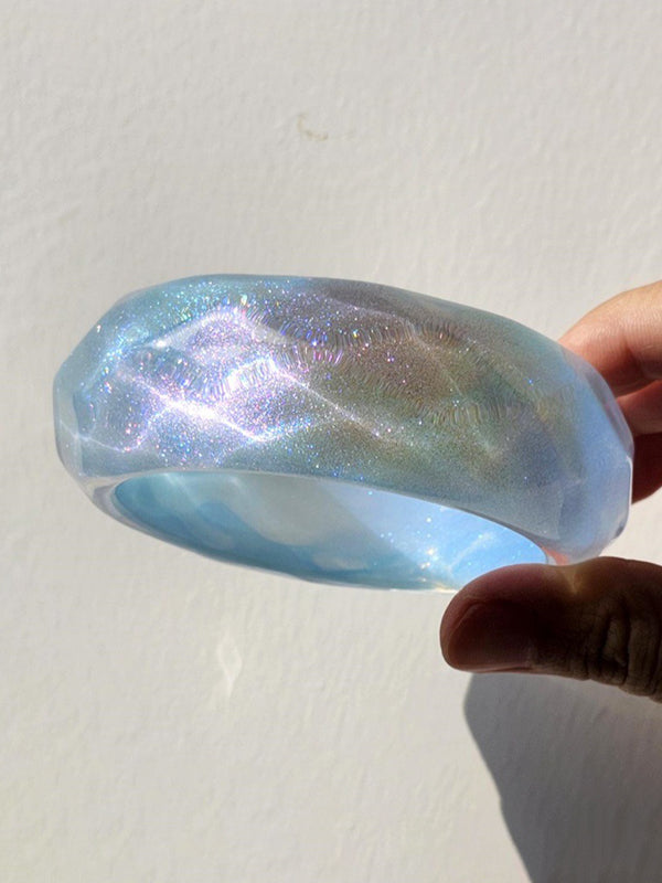 Bracelet géométrique brillant