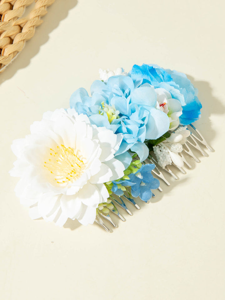 Pinces à cheveux en forme de fleur