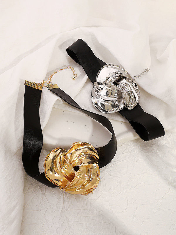 Collier en forme de fleur