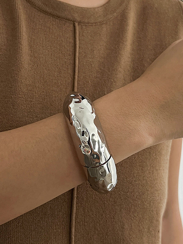 Bracelet géométrique brillant