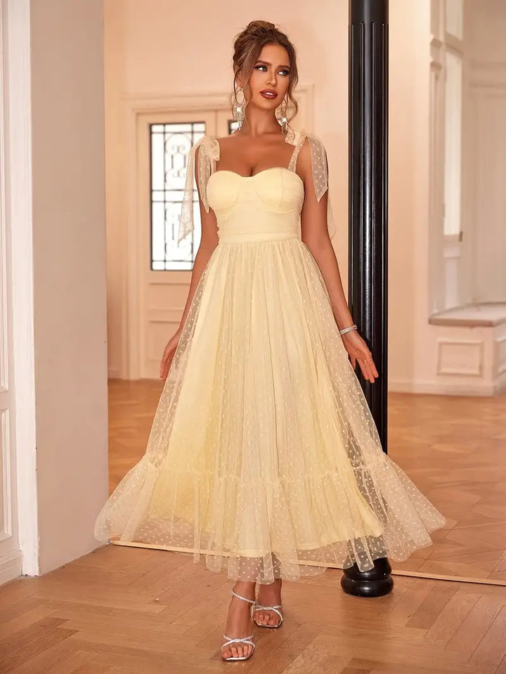 Carmen - Robe de soirée en mesh élégante