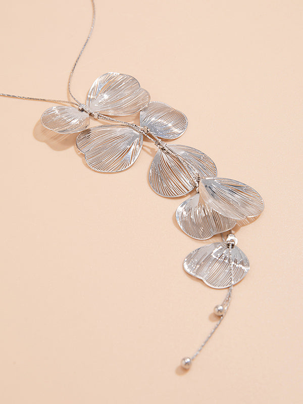 Collier en forme de fleur