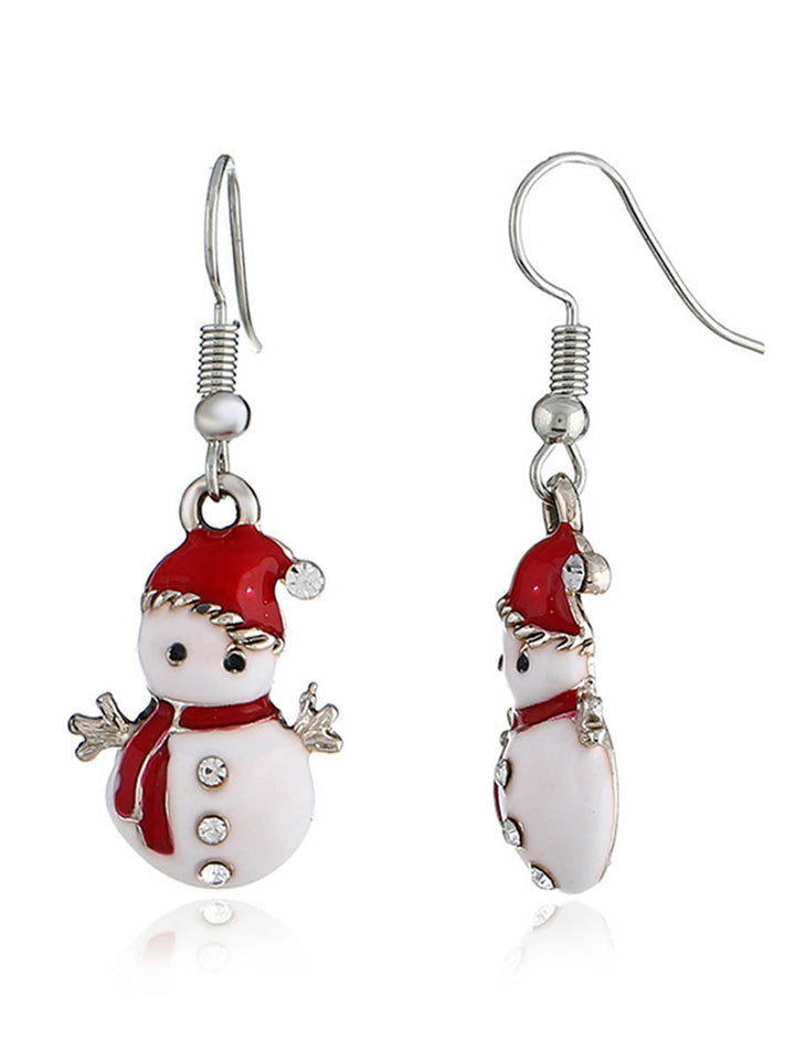 Boucles d'oreilles géométriques à coupe irrégulière