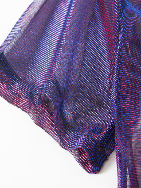 Protection solaire transparente multicolore