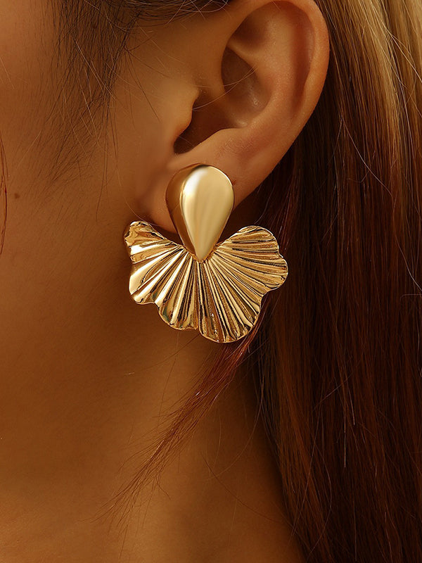 Boucles d'oreilles pendantes géométriques