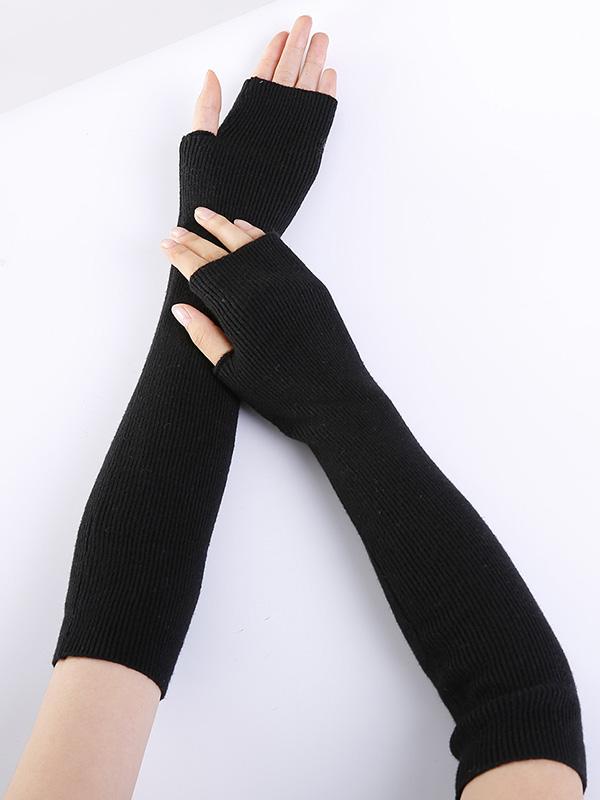 Accessoires de manches tricotés 7 couleurs
