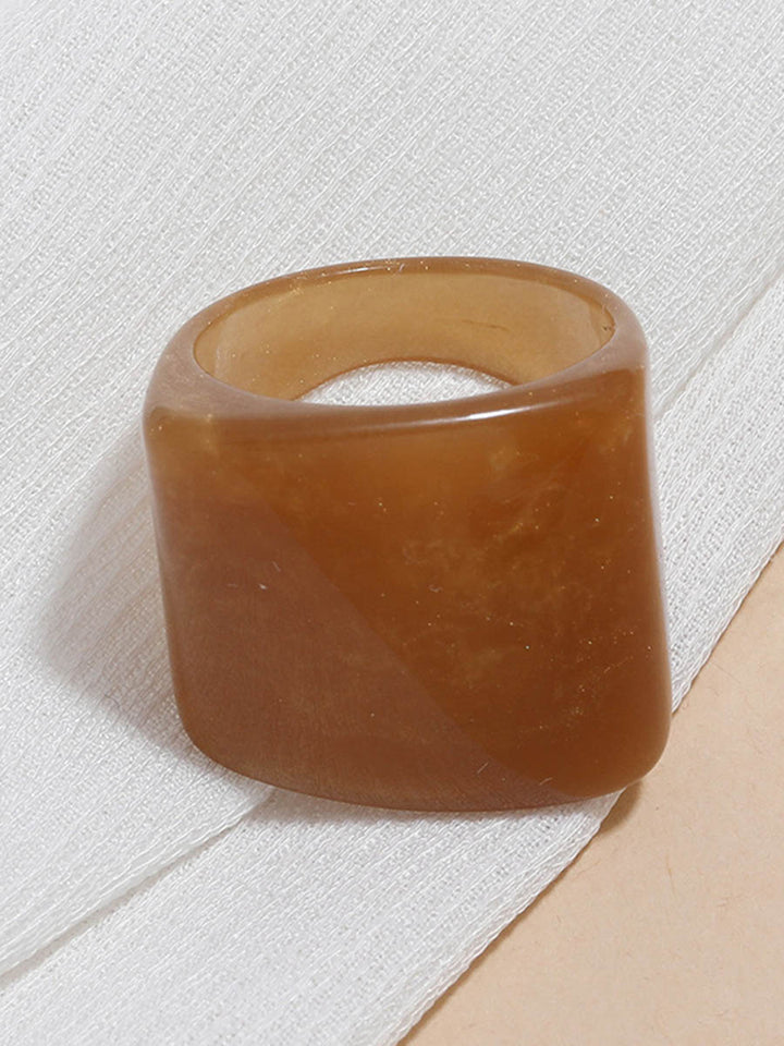 Bague géométrique