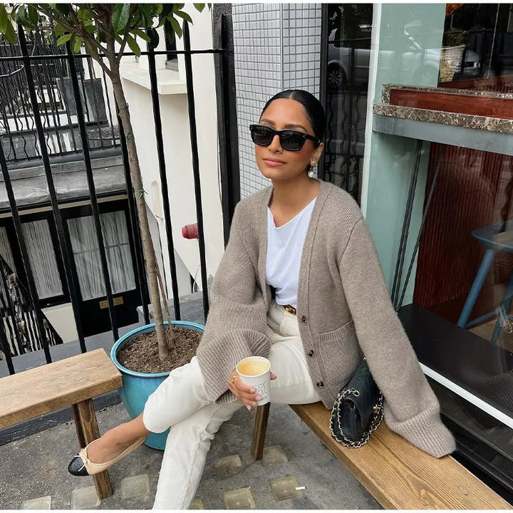 Elma | Veste en tricot classique pour femmes