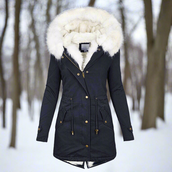 Veste d'hiver élégante, chaude et confortable pour femmes