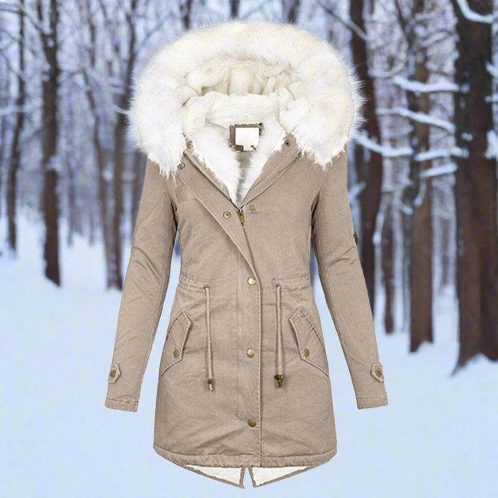 Veste d'hiver élégante, chaude et confortable pour femmes