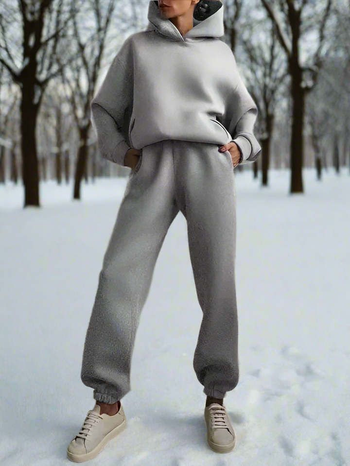 Ensemble de sweat à capuche et de jogging confortable, stylé et polyvalent pour femmes