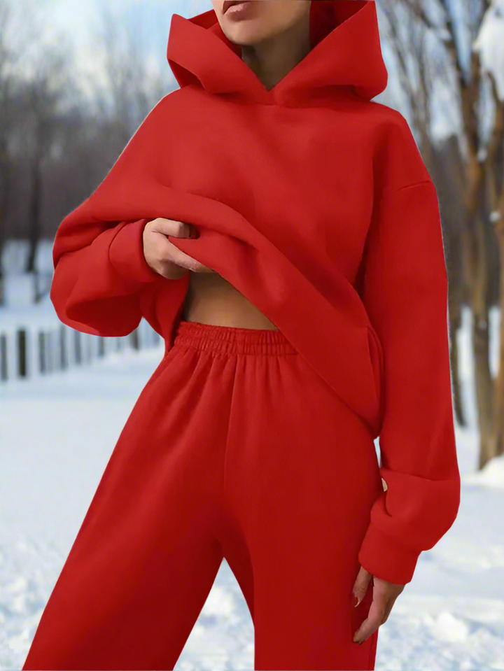 Ensemble de sweat à capuche et de jogging confortable, stylé et polyvalent pour femmes
