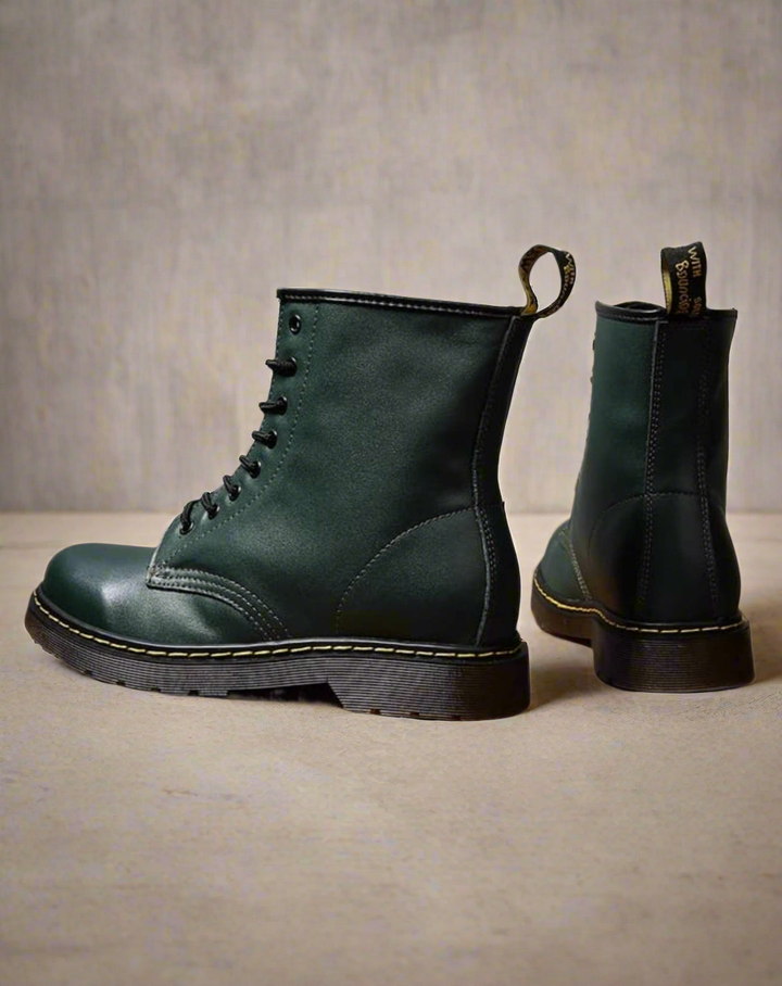 Bottes d'hiver en cuir stylées et confortables pour femmes