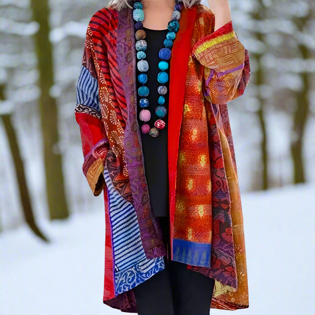Cardigan Boho pour femmes, vivant, stylé et confortable