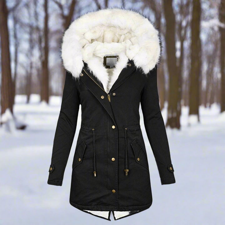 Veste d'hiver élégante, chaude et confortable pour femmes