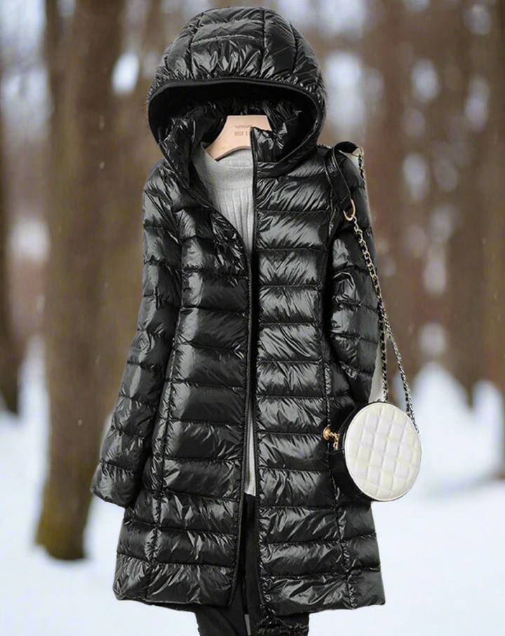 Manteau en duvet isolé, léger et élégant pour femmes