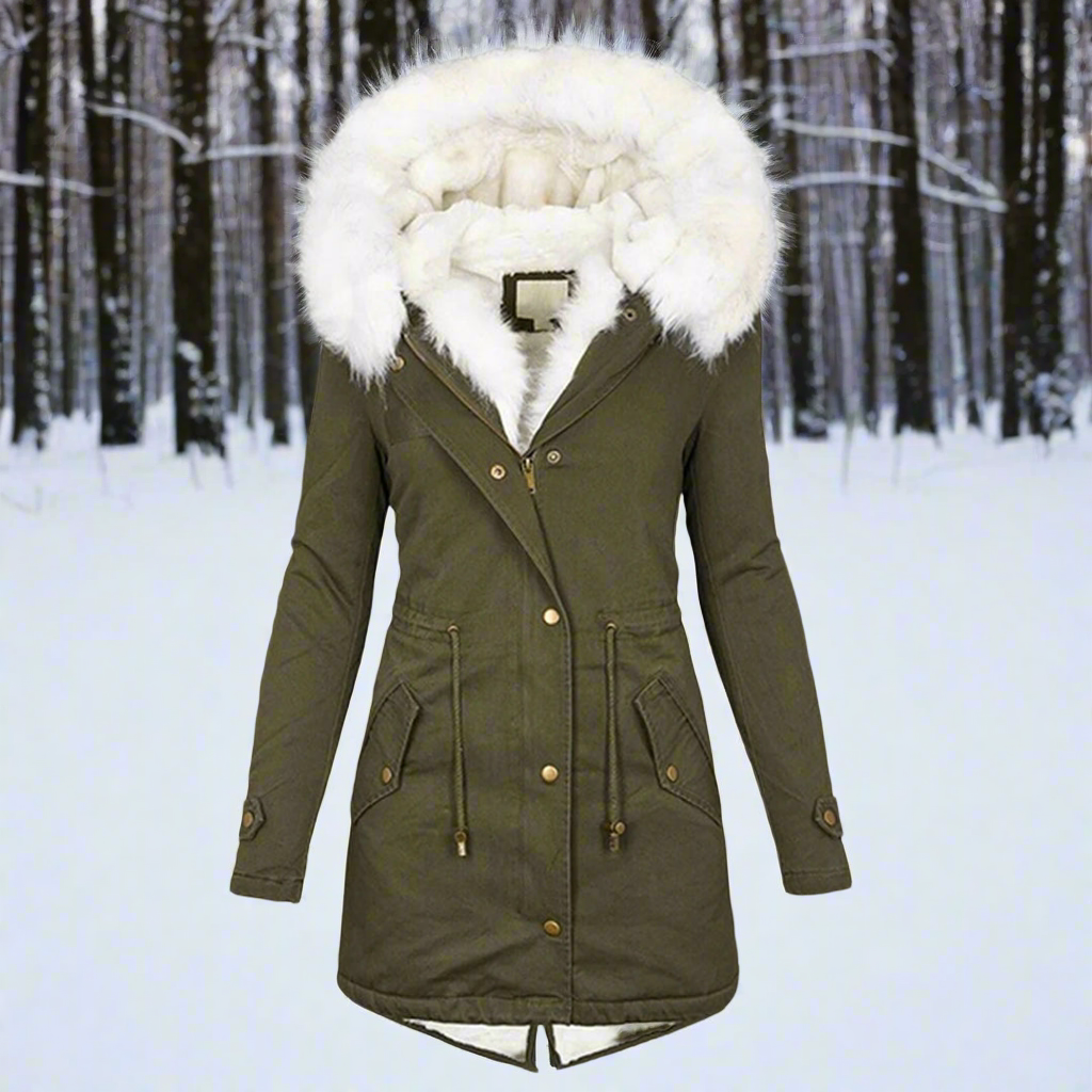 Veste d'hiver élégante, chaude et confortable pour femmes