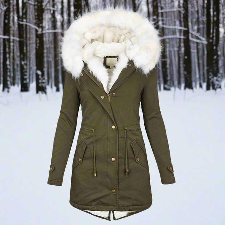 Veste d'hiver élégante, chaude et confortable pour femmes
