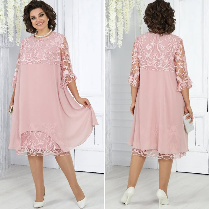Elina | Robe midi élégante et décontractée pour femmes