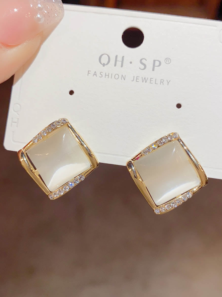 Boucles d'oreilles géométriques