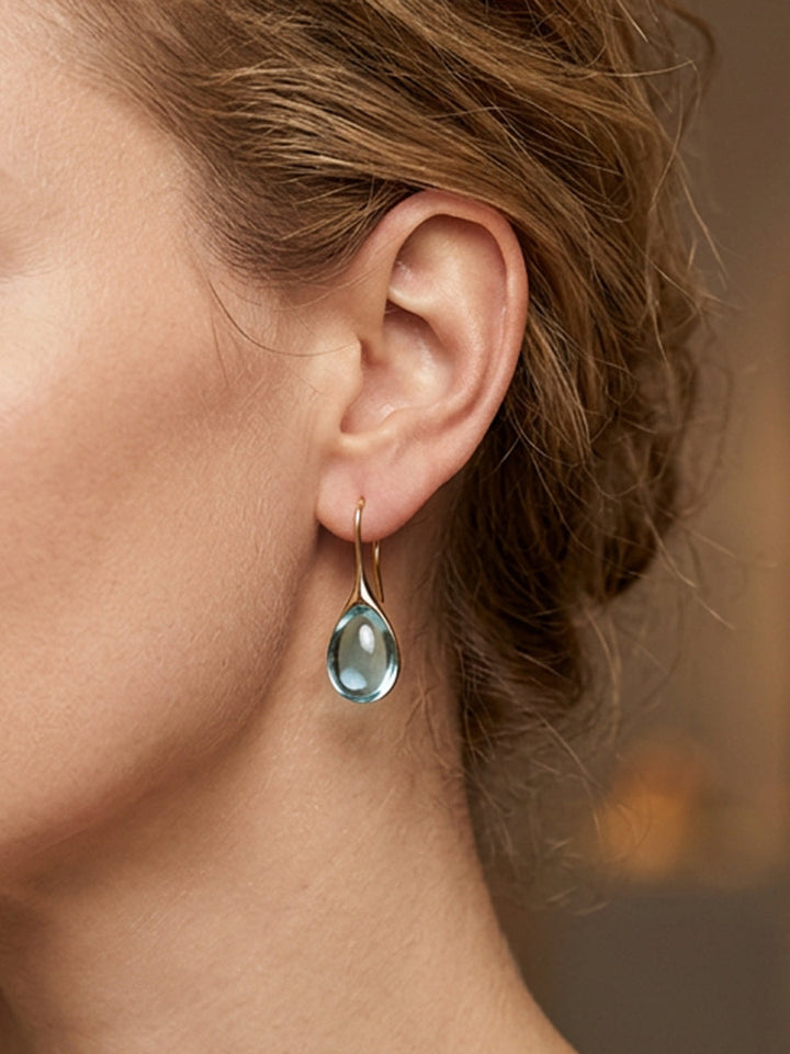 Boucles d'oreilles en forme de goutte