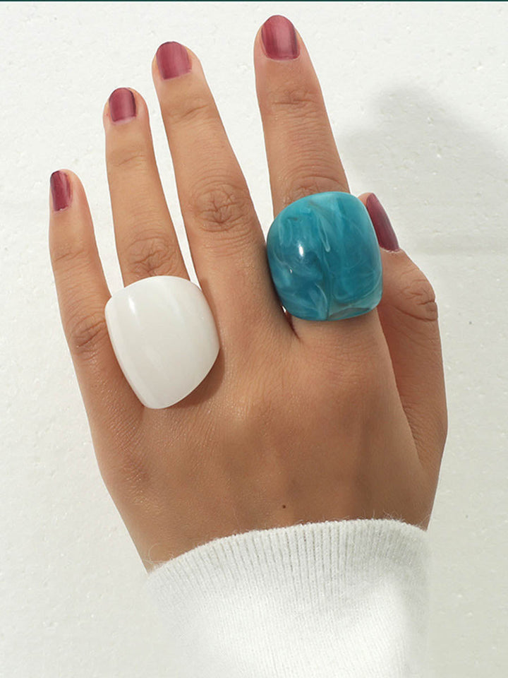 Bague géométrique