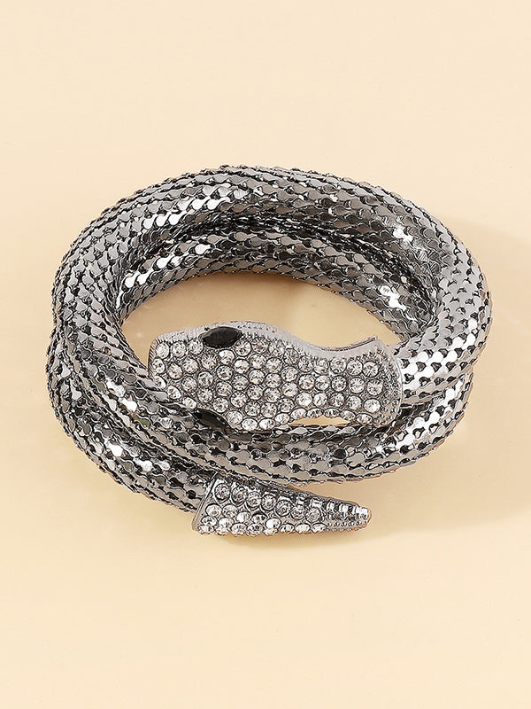 Bracelet en forme de serpent