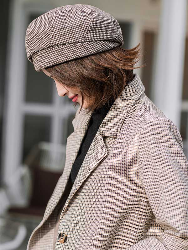 Rayures de personnalité – Béret posé
