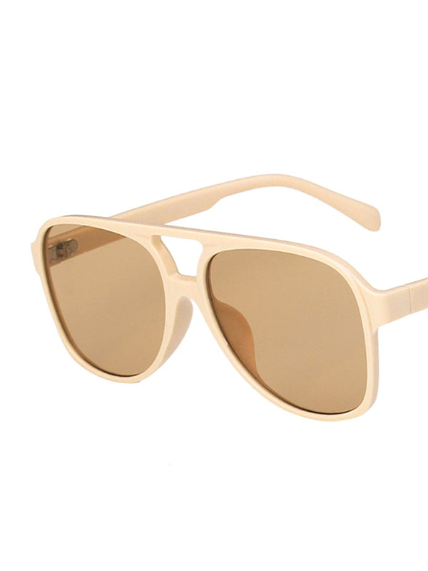 Lunettes de soleil géométriques anti-UV