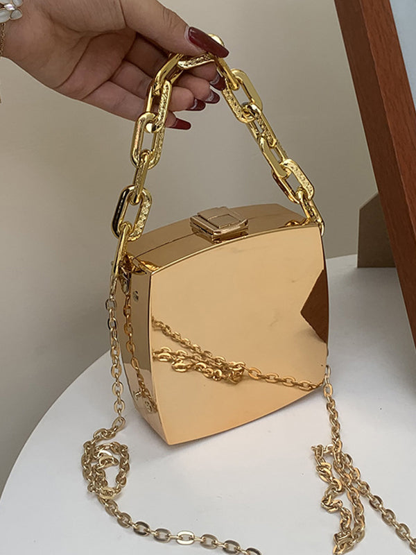 Sac à chaîne, couleur unie