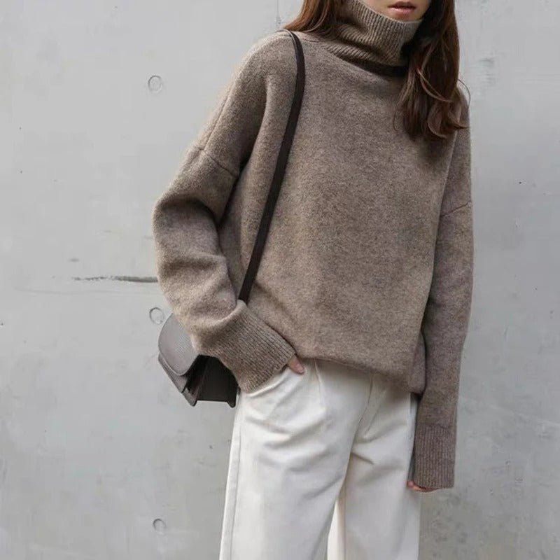 Nina | Pull à col roulé tendance pour femmes